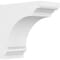 Ekena Millwork Standard Hughes Architectural Grade PVC Bracket, 3 1/2"W x 7"D x 7"H BKTP04X07X07HUG - alternate 1